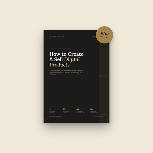 How to Create & Sell Digital Products — The Complete Beginner's Guide